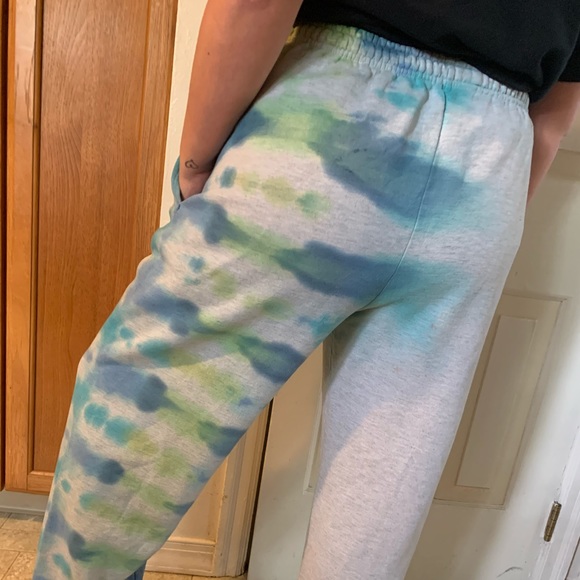 Tie Dye On Grey Sweatpants Cheap Sale 